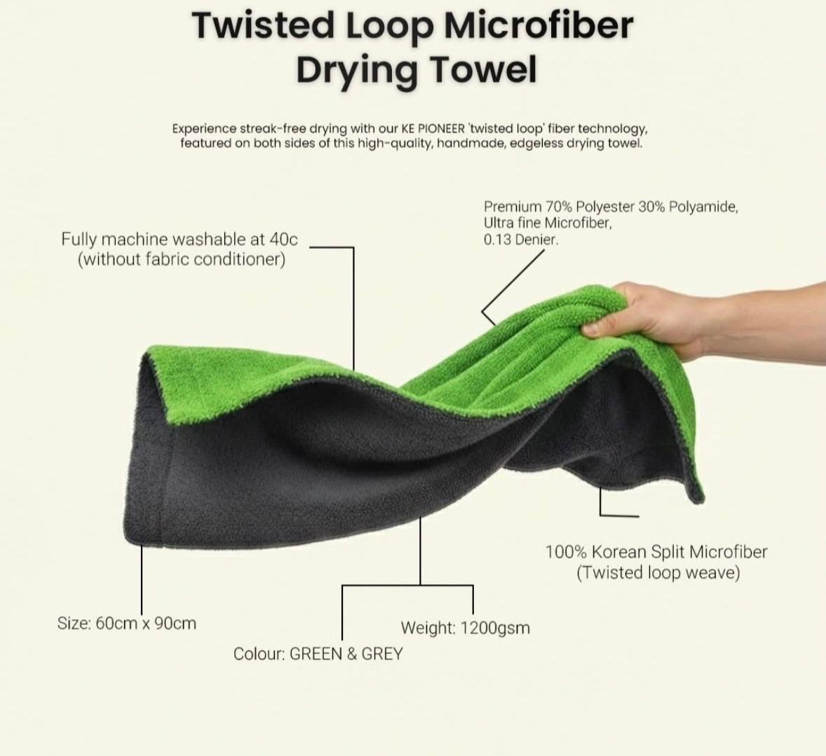 1200 GSM Microfiber Cloth Drying Towel