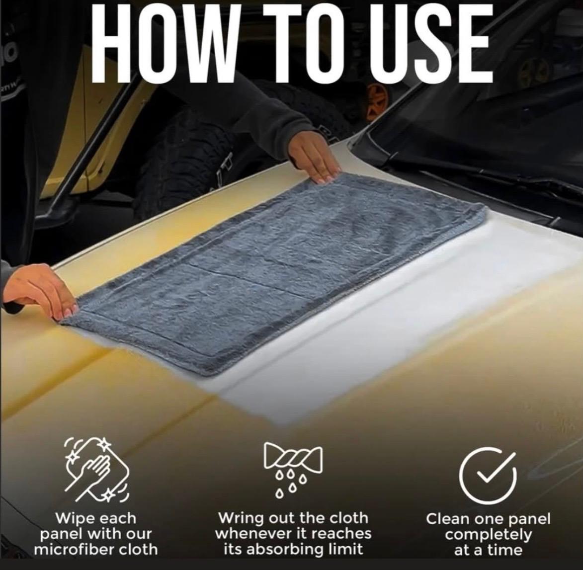 1200 GSM Microfiber Cloth Drying Towel